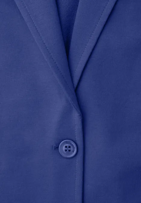 Basic Jersey Blazer amparo blue