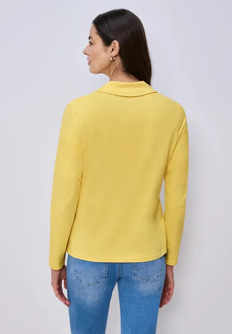Basic Jersey Blazer bloom yellow