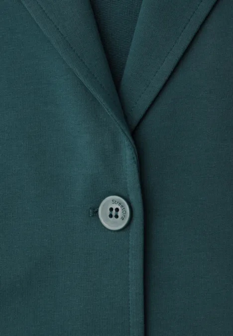 Basic Jersey Blazer mediterra green
