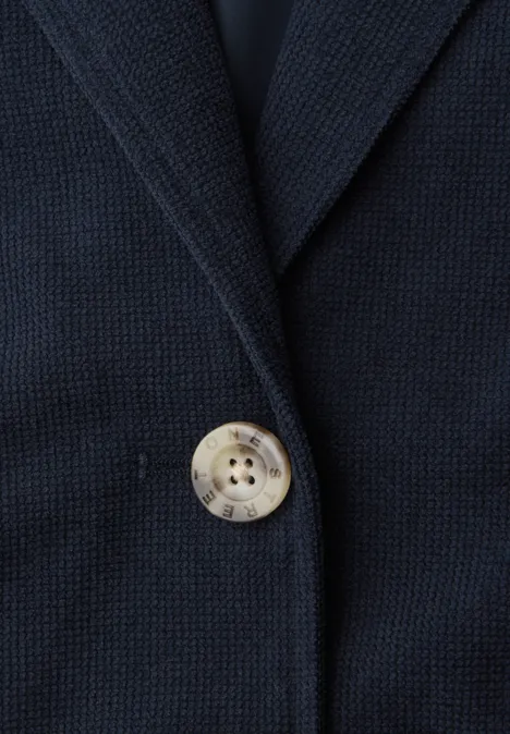 Lange blazer shadowed navy