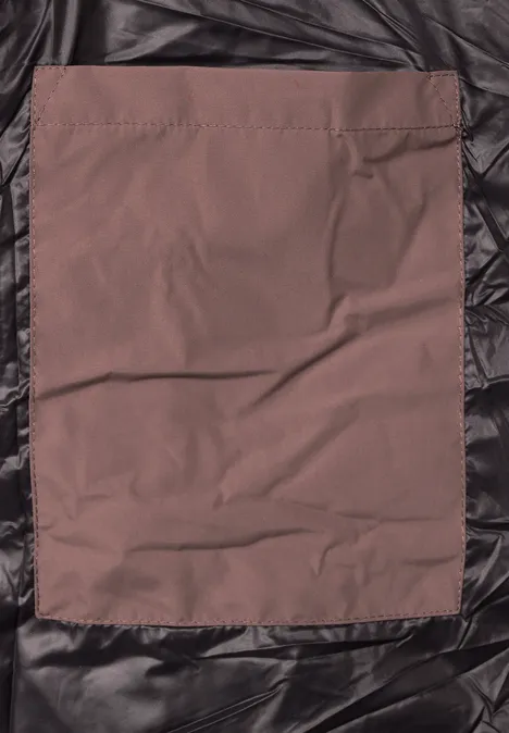 Teflon Long Steppweste sleek brown Teflon Long Steppweste sleek brown