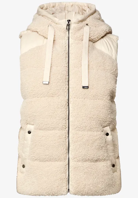Struktumix Teddy Weste savannah sand