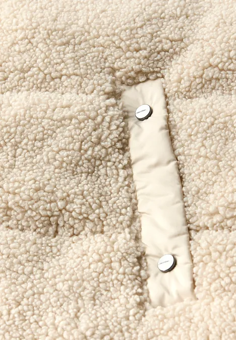 Struktumix Teddy Weste savannah sand