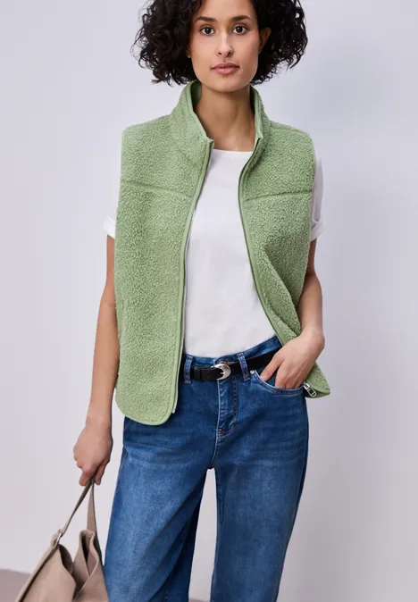 Przytulna kamizelka Bright Pistachio