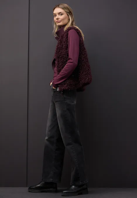 Fake Fur Weste jazz berry Fake Fur Weste jazz berry