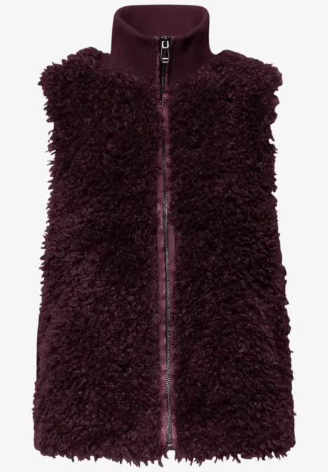 Fake Fur Weste jazz berry Fake Fur Weste jazz berry