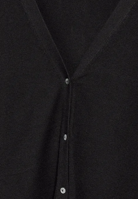 Basic Cardigan Black