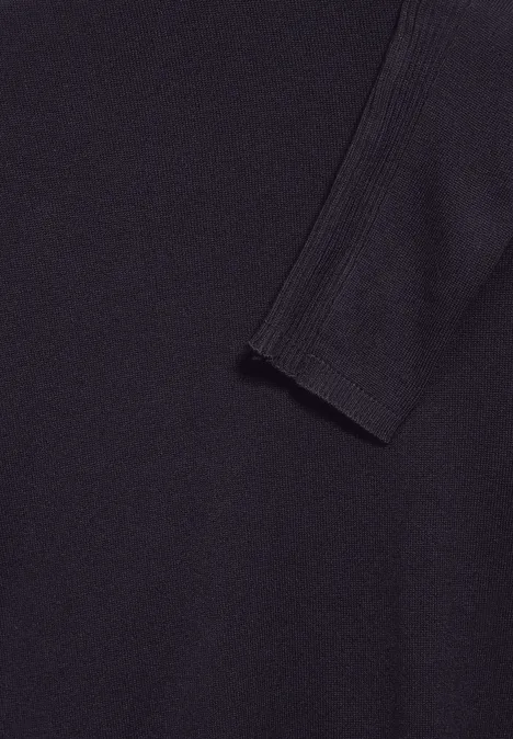 Langer Feinstrickcardigan deep tint blue
