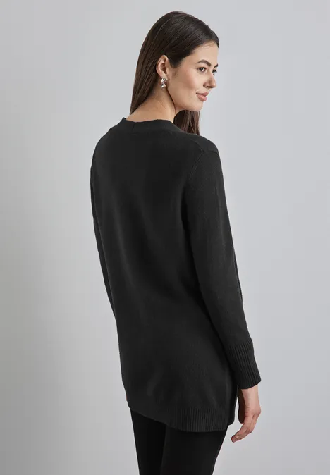 Cardigan ouvert Black