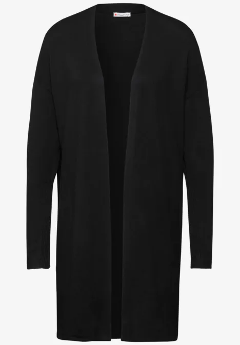 Langer Cardigan Black