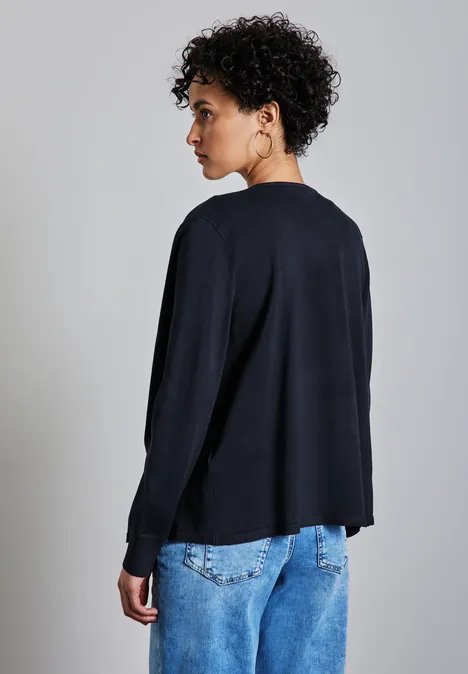 Cardigan ouvert deep blue Cardigan ouvert deep blue