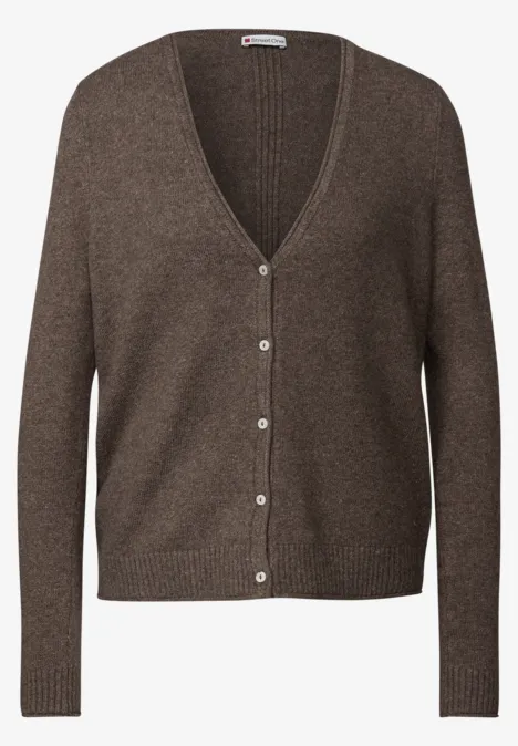 Kort vest nomad brown mel.