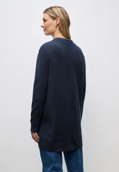 Offener Cardigan deep blue