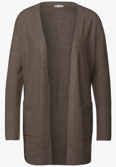 Open vest nomad brown mel.