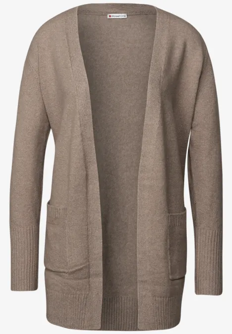Open vest mocha dream mel.