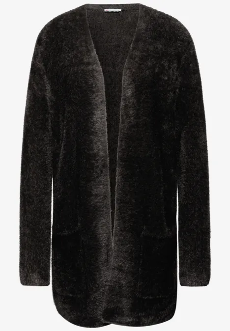 Lang vest van verengaren darkest brown