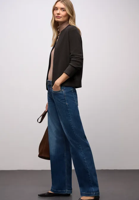 Kuschliger Cardigan darkest brown