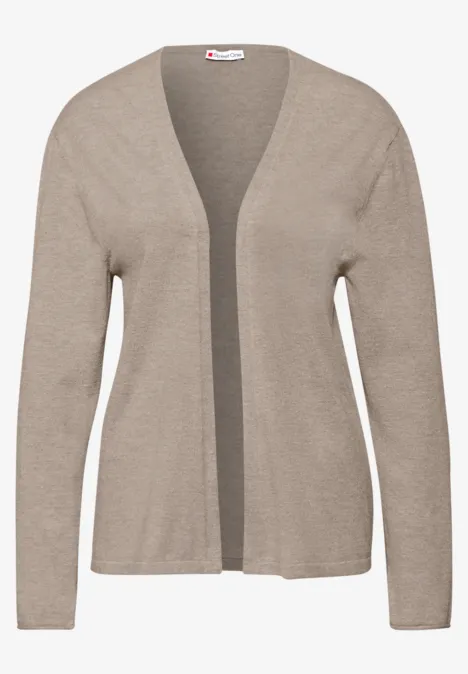 Open vest mocha dream mel.