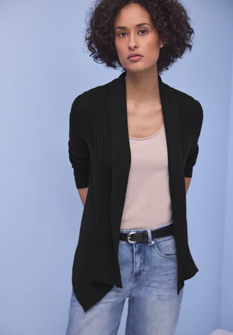 Cardigan Cutline Black