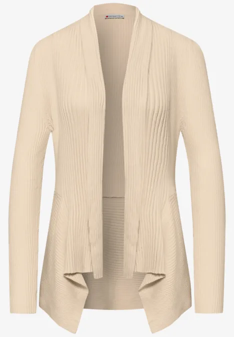 Cardigan Cutline smoke beige