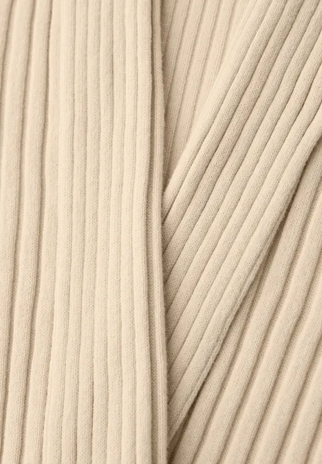 Cardigan Cutline smoke beige