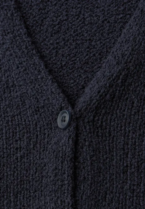 Effen gilet shadowed navy