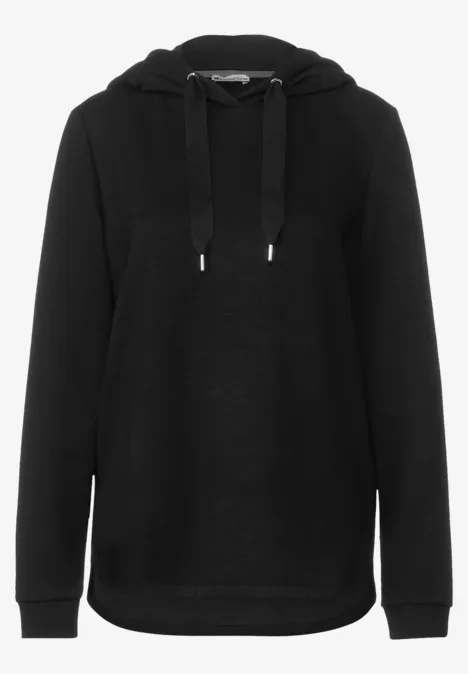 Kapuzen Sweatshirt Black