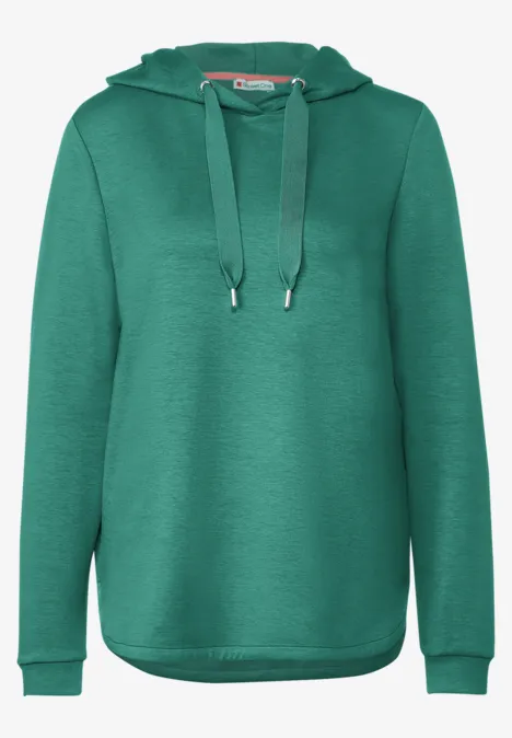 Kapuzen Sweatshirt lagoon green