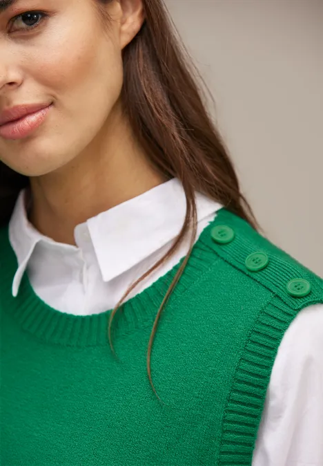 Feinstrick Pullunder fresh spring green Feinstrick Pullunder fresh spring green