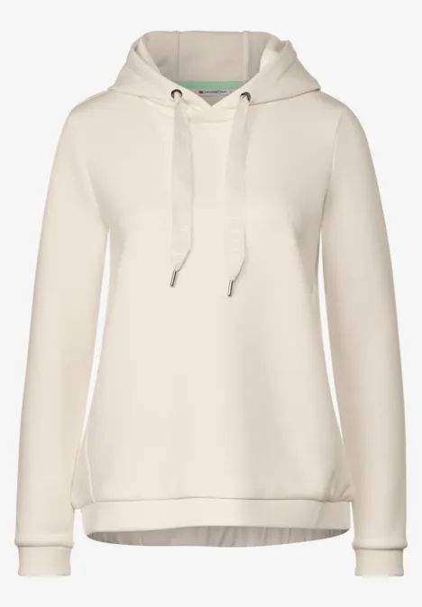 Softes Hoodie Sweatshirt lucid white