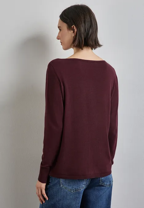 Pull basique enigma red