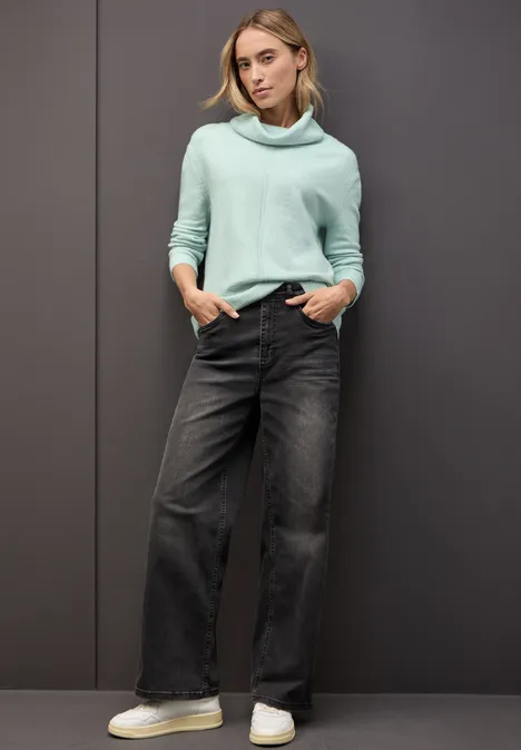 Rollkragen Sweater mellow mint mel.