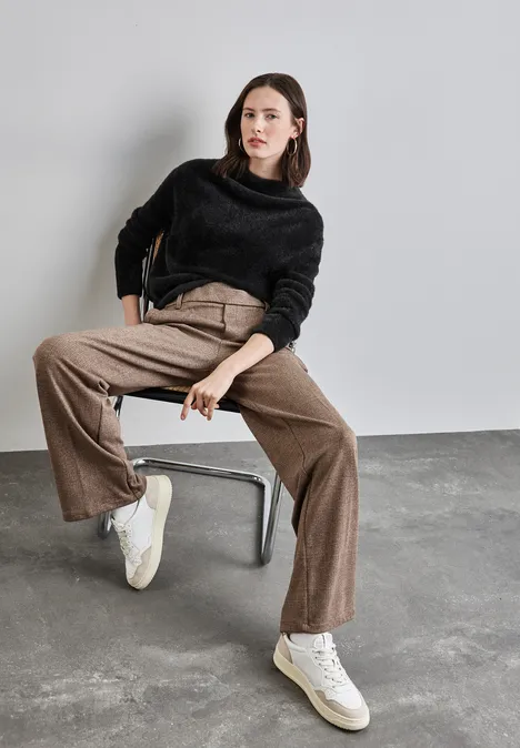 Federgarn Pullover Black