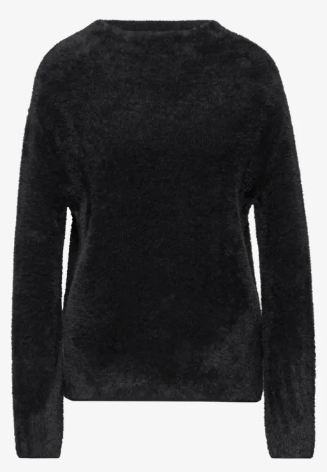 Federgarn Pullover Black