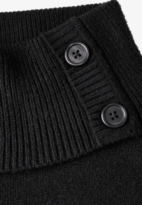 Strickpullover Black