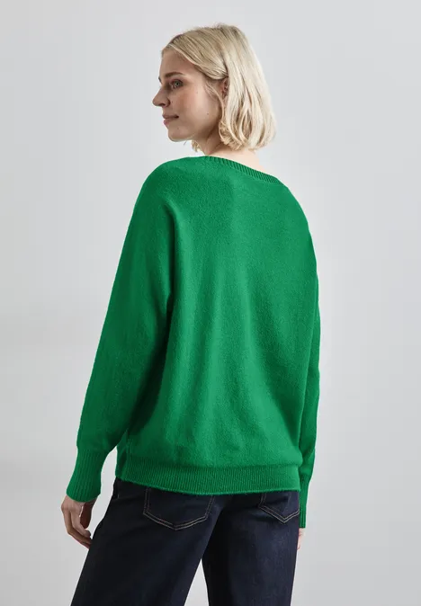 Dolman Pullover vibrant green