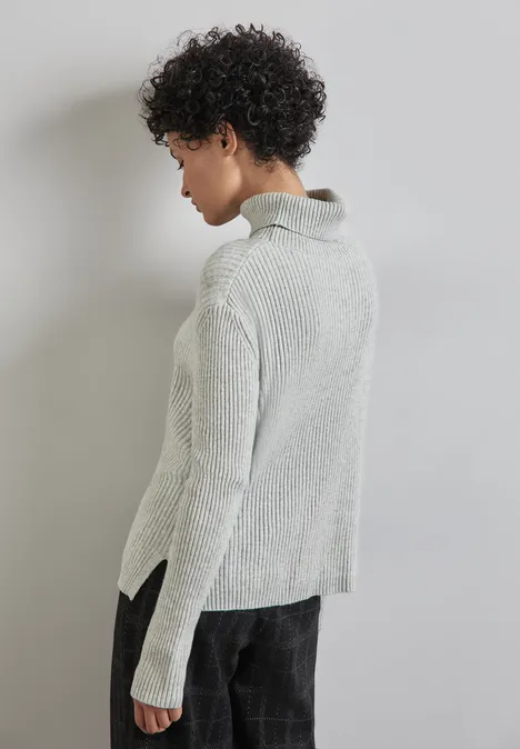 Strickpullover heather grey mel.