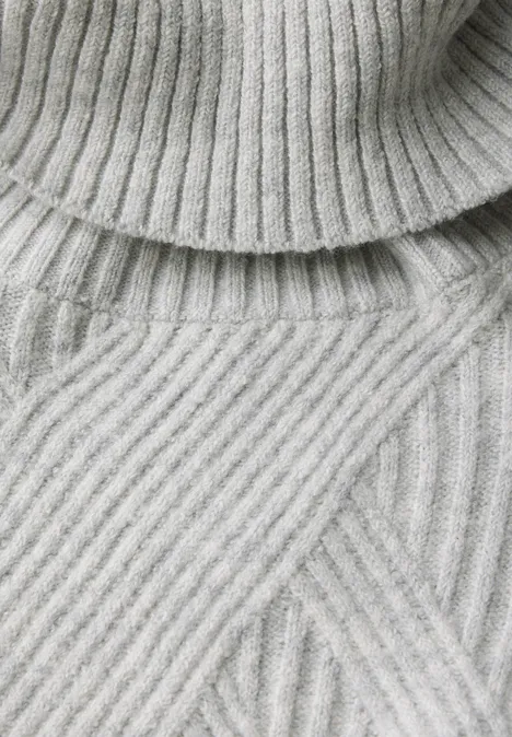 Strickpullover heather grey mel.