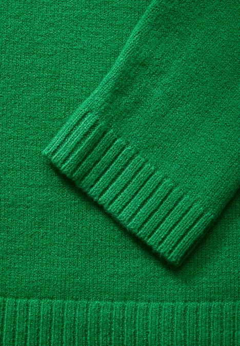 Basic Sweater vibrant green