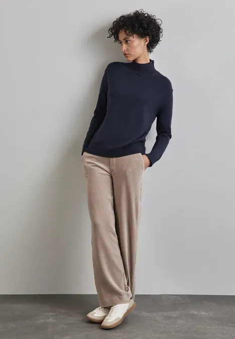 Pullover mit Turtleneck deep blue