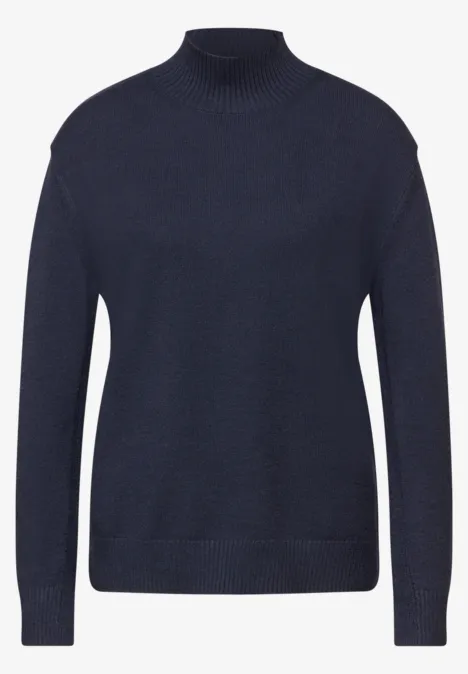 Pullover mit Turtleneck deep blue