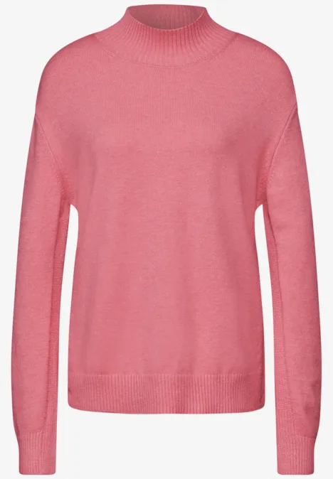 Pullover mit Turtleneck sugar coral mel.