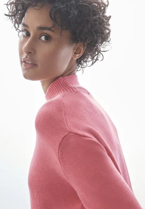 Pullover mit Turtleneck sugar coral mel.