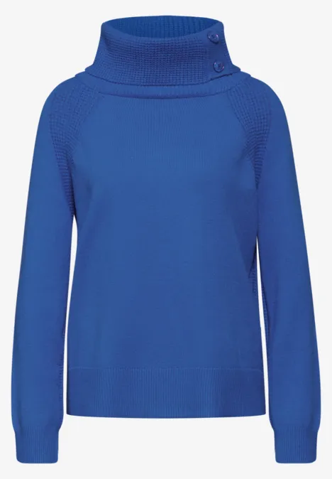 Pullover mit Stehkragen odyssey blue
