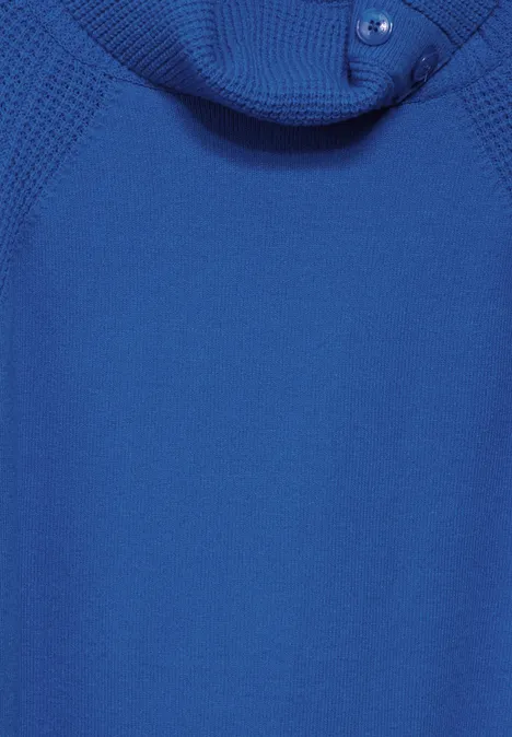 Pullover mit Stehkragen odyssey blue