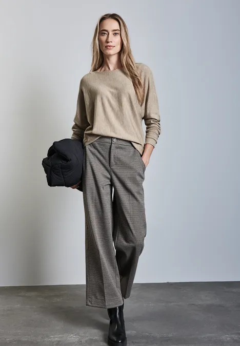 Dolman Pullover honey sand mel.