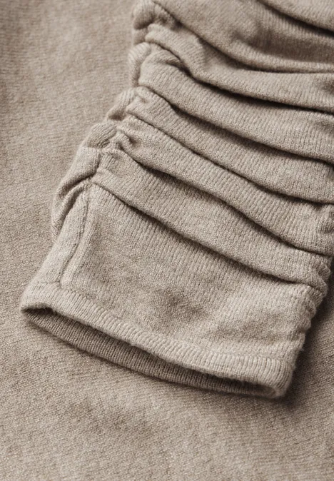 Dolman Pullover honey sand mel.