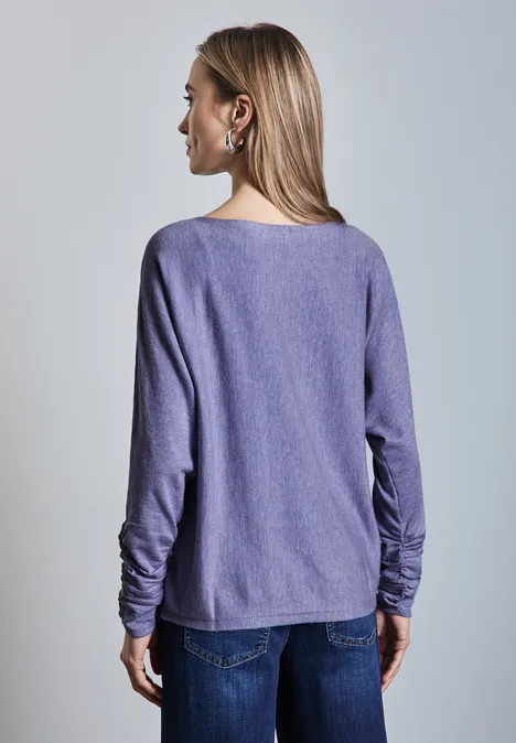 Dolman Pullover lilac dusk mel.