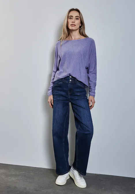 Dolman Pullover lilac dusk mel.