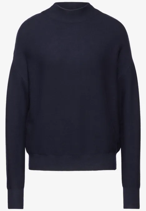 Pullover mit Turtleneck deep blue